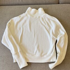 ALO Yoga Cream Cowl Neck Sweater